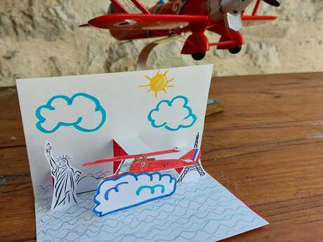Les ateliers de l'été : Atelier création d'un popup avion