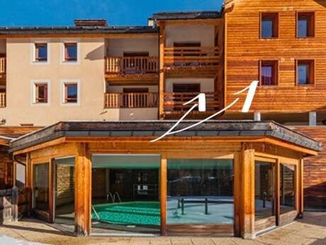 Appartement 6 personnes - Les Balcons du Viso n° 114