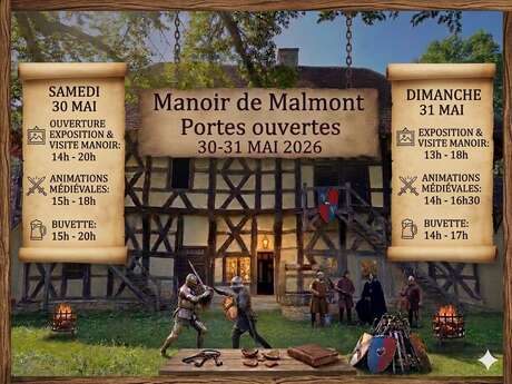 Portes ouvertes & Animations médiévales – Manoir de Malmont
