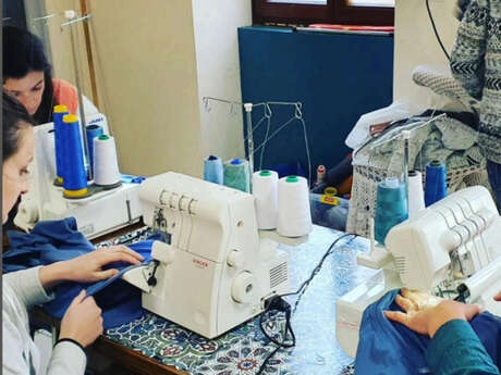 Atelier Surjeteuse avec l'Atelier Siana