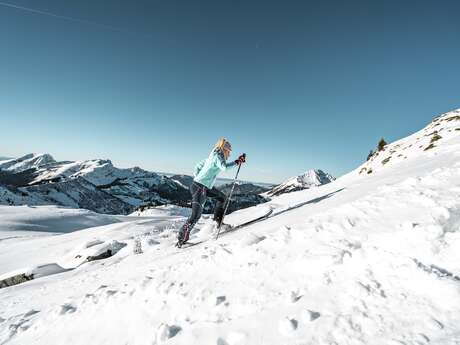 Ski touring trail Barbossine