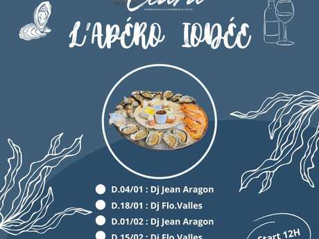 L'apéro iodé à la Maison Ciara