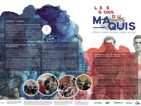 Les Sons du Maquis. Résister à plusieurs voix dans le Valromey, 1939-45. Parcours sonore.