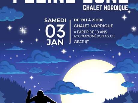Soirée spéciale pleine lune en skis de fond !