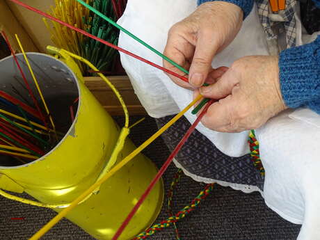 Démonstrations à l'atelier de la paillole