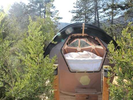 Duo : Wigwam et Dodôme étoilé des Géorennes