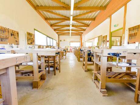 Com' les pros - Visite de l'école ébénisterie pour adultes