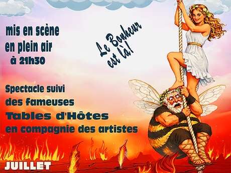 30ème Festival des Châteaux de Bruniquel - Orphée aux Enfers Opéra Bouffe d'Offenbach