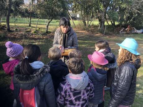 Visite à la ferme des Ruchers des Messeguières