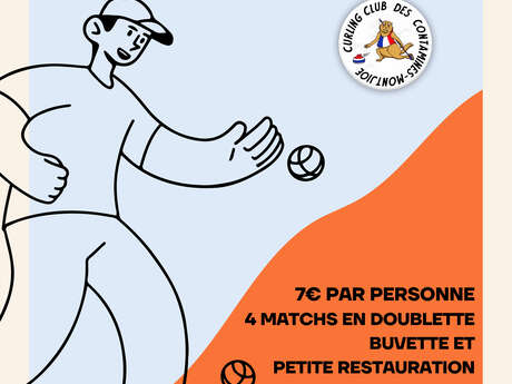 Tournoi de pétanque en doublette