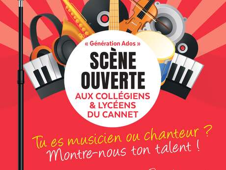 Scène Ouverte aux collégiens et lycéens du Cannet