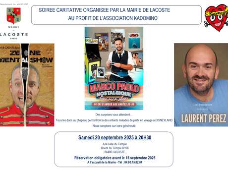 Soirée caritative