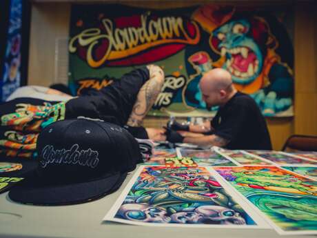 Evian tattoo show