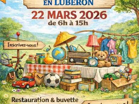 vide grenier à Mirabeau