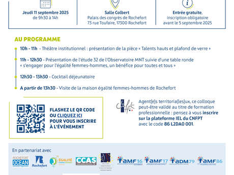 Colloque égalité professionnelle:  plus qu'un défi, une réalité à construire