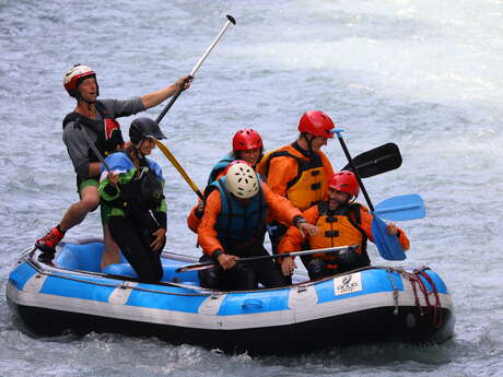 Rafting sportif au pays des Ecrins