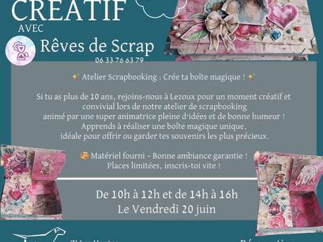 Atelier créatif - Scrapbooking