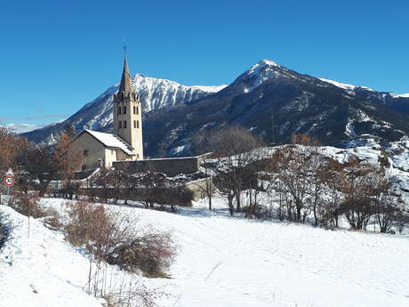 La Boucle de Pra Long en raquettes - Domaine Skiable de Serre Chevalier