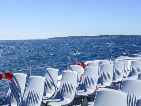 Transport maritime Ile de Proquerolles by les Bateaux Bleus