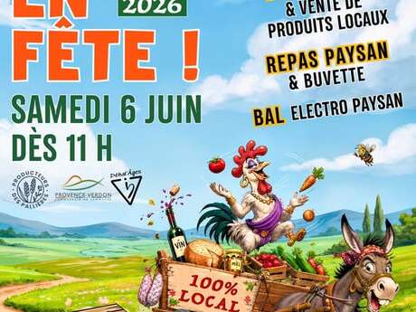 Fermes en fête : repas et animations