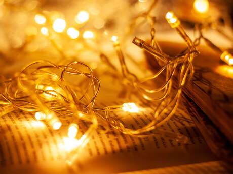 Lecture avec Hélène et Brigitte