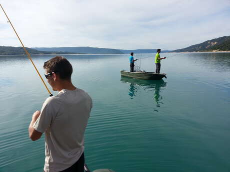 Pêche à Sainte-Croix-du-Verdon