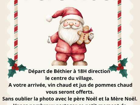 A torchlight procession will take place in the event of insufficient snow cover in the village.