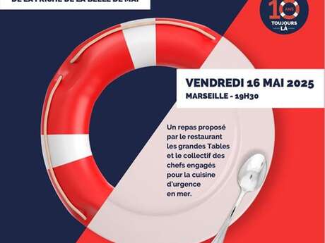 Dîner solidaire pour sauver des vies en mer