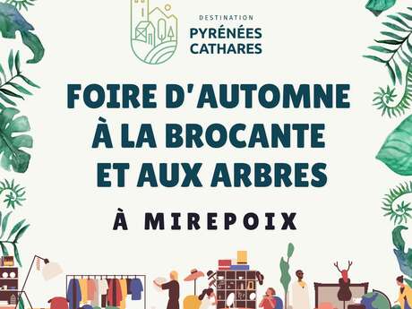 Foire d'automne à la brocante et aux Arbres