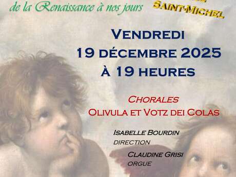 Concert de Noel avec les Chorales Olivula et Votz dei Colas