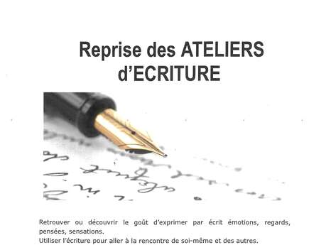 Ateliers d'écriture