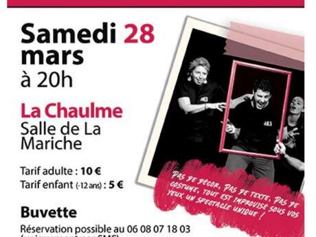 Spectacle d'impro par l'ASIL (Atelier Stéphanois d'Improvisation Loufoque)