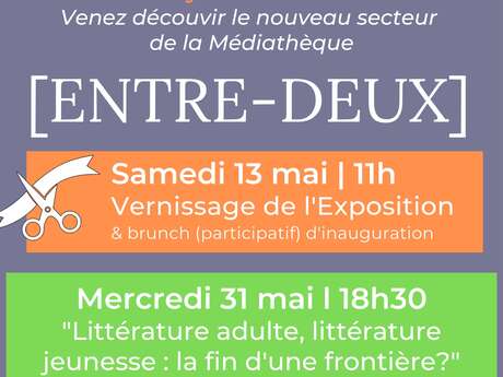 Conférence "Littérature adulte, littérature jeunesse : la fin d'une frontière?"