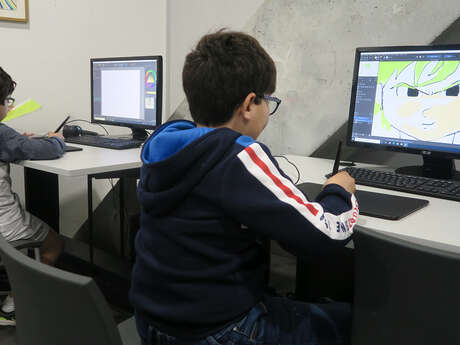 Atelier : Dessin sur tablette graphique