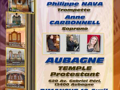 La Route des Orgues de l'Huveaune à Aubagne