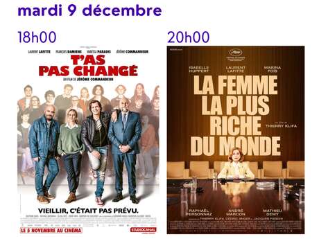 Cinéma au village de Seillans - 2 séances