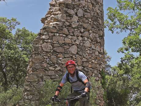 Boucle Gassin- Plage des Brouis- La Croix-Valmer à VTT