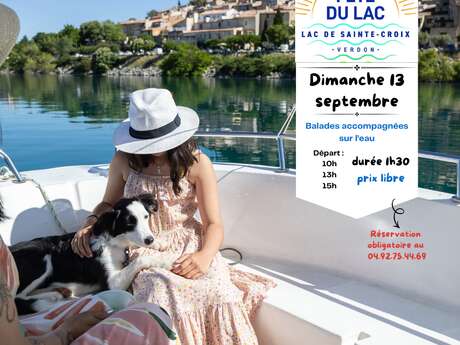 Fête du lac de Sainte Croix - Balade accompagnée sur le lac