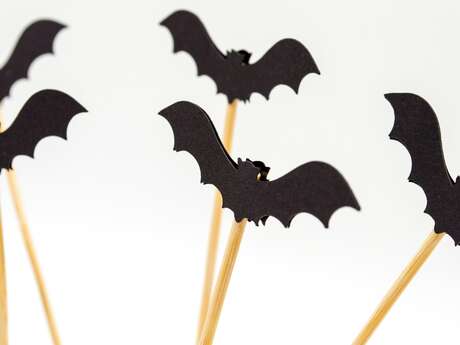 Atelier créatif "les chauves-souris d'Halloween"