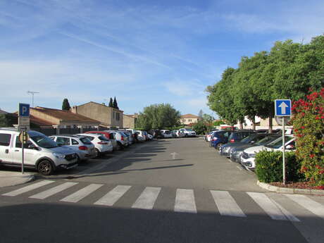 Parking de la rue des Clairettes