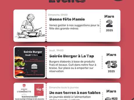 Soirée burger