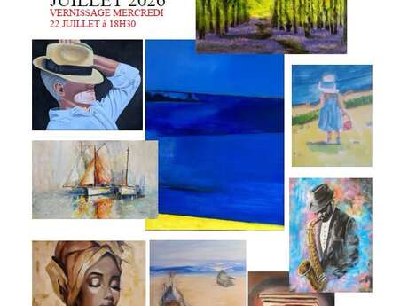 Exposition " Les cours de peinture de Frédou"