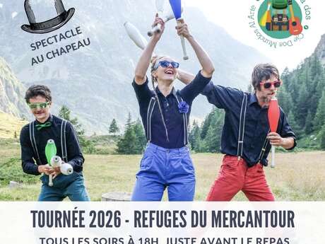 Spectacle à dos au refuge de la Valmasque