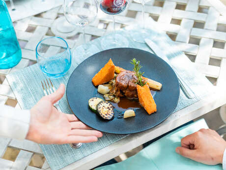 La table du potager du Chêne Bleu