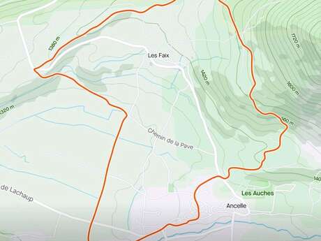 Parcours Trail L'Ancellus n°2