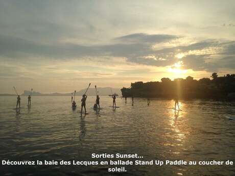 Sunset cruising: Paddle boarding at sunset - L.E.C Surf Club