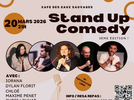 Soirée Stand up : 3ème édition !