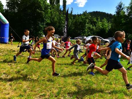 Trail des Mélèzes. Course des enfants