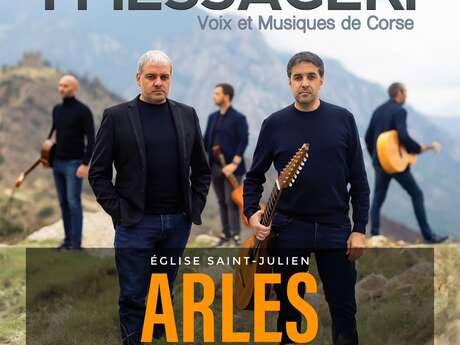 Concert groupe I MESSAGERI (Voix et Musiques de Corse)