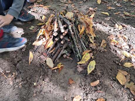 Atelier Crée ta charbonnière à Salagon